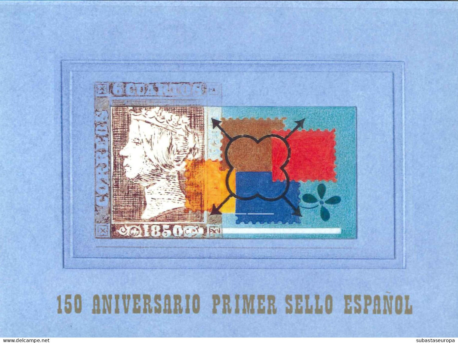 ** 3711A/C. Carnet Del 150 Aniversario Del Sello Español. - Unused Stamps
