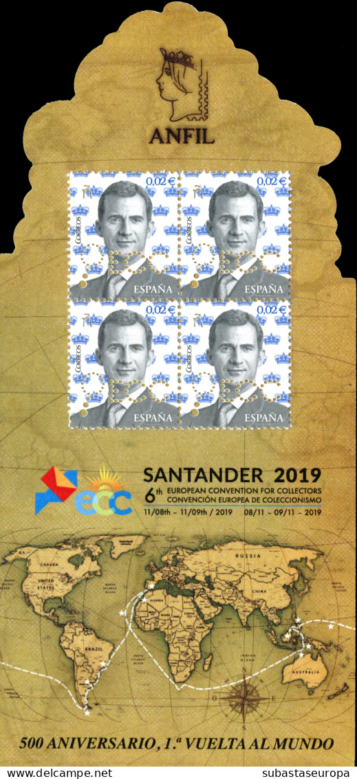 ** 5360CP. Carnet ECC 2019 Santander. Este Carnet No Lo Sirvió El Servicio Filatélico. Tiraje 6.000. - Neufs