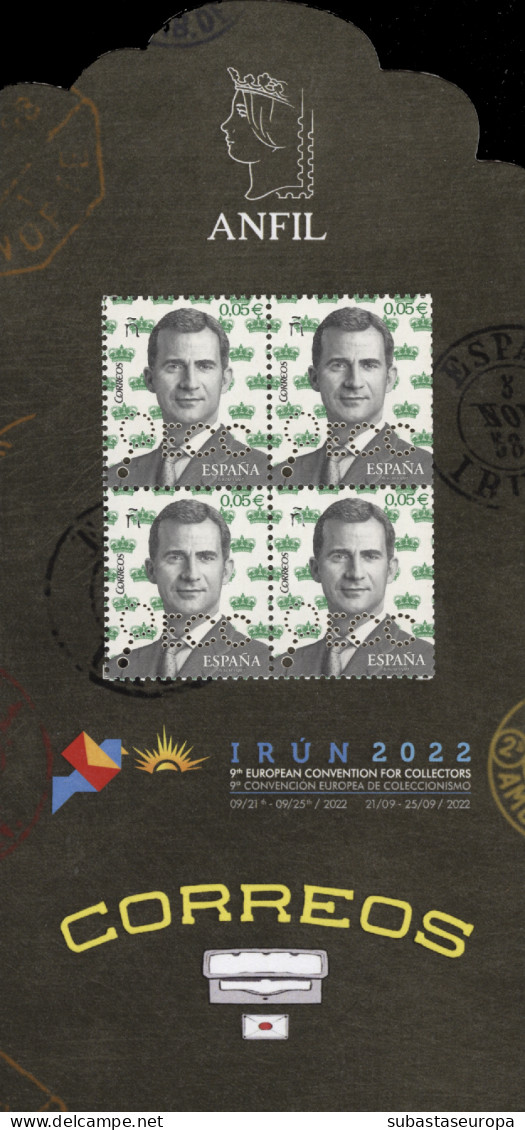 2 Carnets ECC 2022 Irún. Este Carnet No Lo Sirvió El Servicio Filatélico. Tiraje 6.000. - Unused Stamps