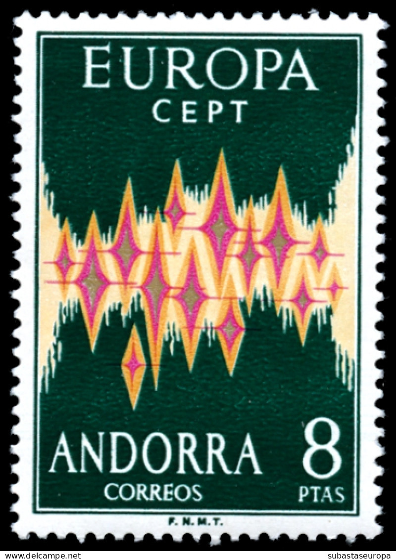 ** 72. Europa '72. Lujo. Cat. 45 €. - Neufs