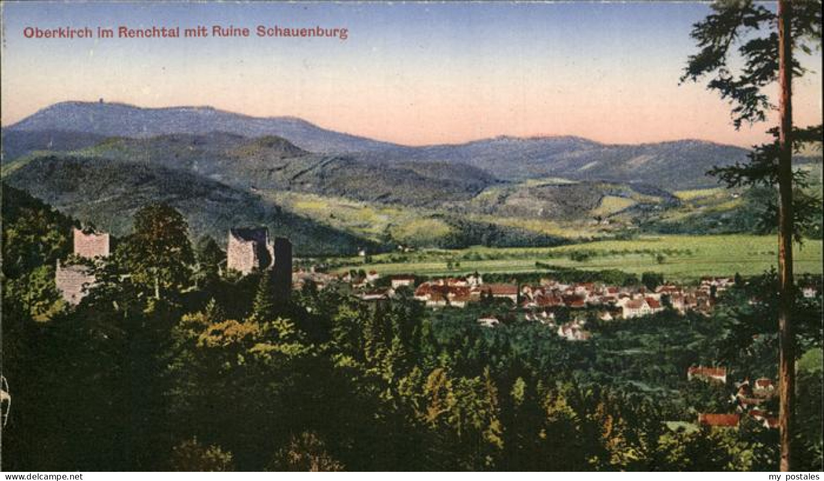 41209545 Oberkirch Baden Ruine Schauenburg Oberkirch - Oberkirch