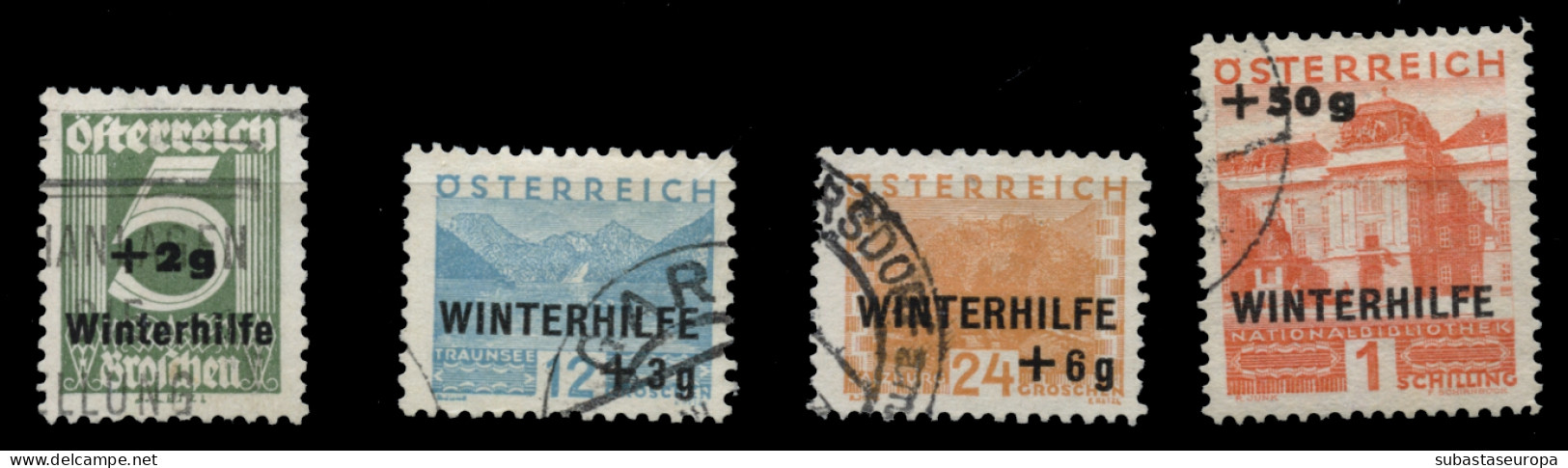 AUSTRIA. Ø 437/40. Cat. 85 €. - Used Stamps