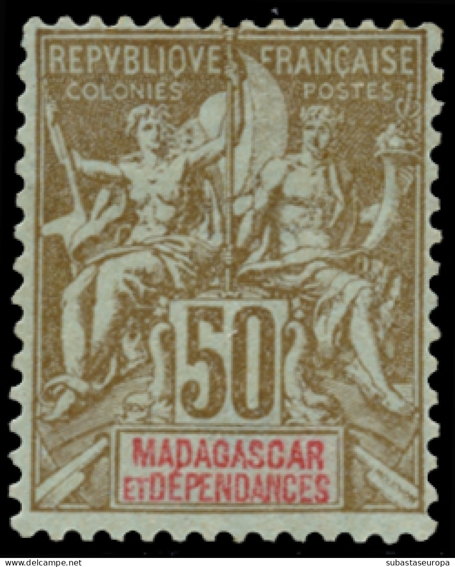 MADAGASCAR. */Ø 42A/4 Y 46/47. Cat. +100 €. - Used Stamps