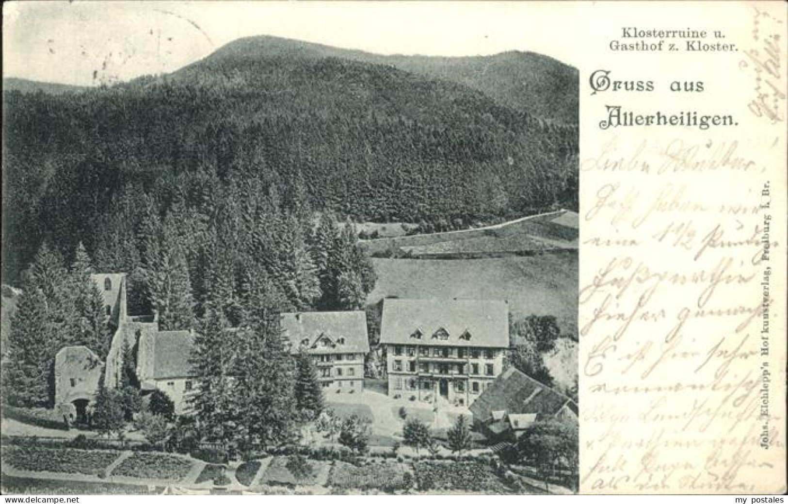 41209264 Allerheiligen Oppenau Klosterruine, Gasthof Z. Kloster Bad Antogast - Oppenau