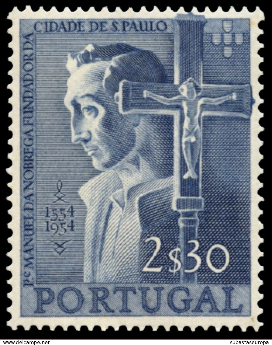 PORTUGAL. ** 813/16. San Pablo. Mundifil Nº 802/05 (255 €). Cat. 160 €. - Unused Stamps