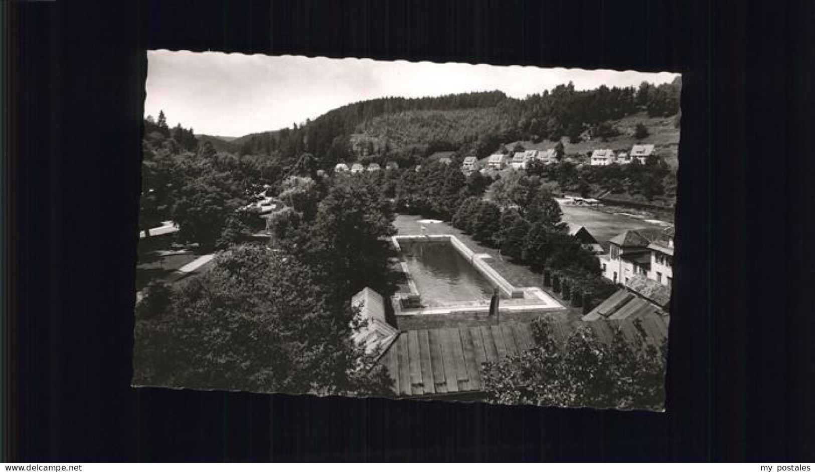 41209093 Altensteig Schwarzwald Schwimmbad Altensteig Schwarzwald - Altensteig