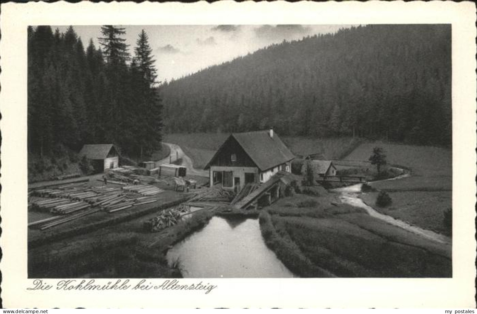 41209056 Altensteig Schwarzwald Koeohlmuehle Altensteig Schwarzwald - Altensteig