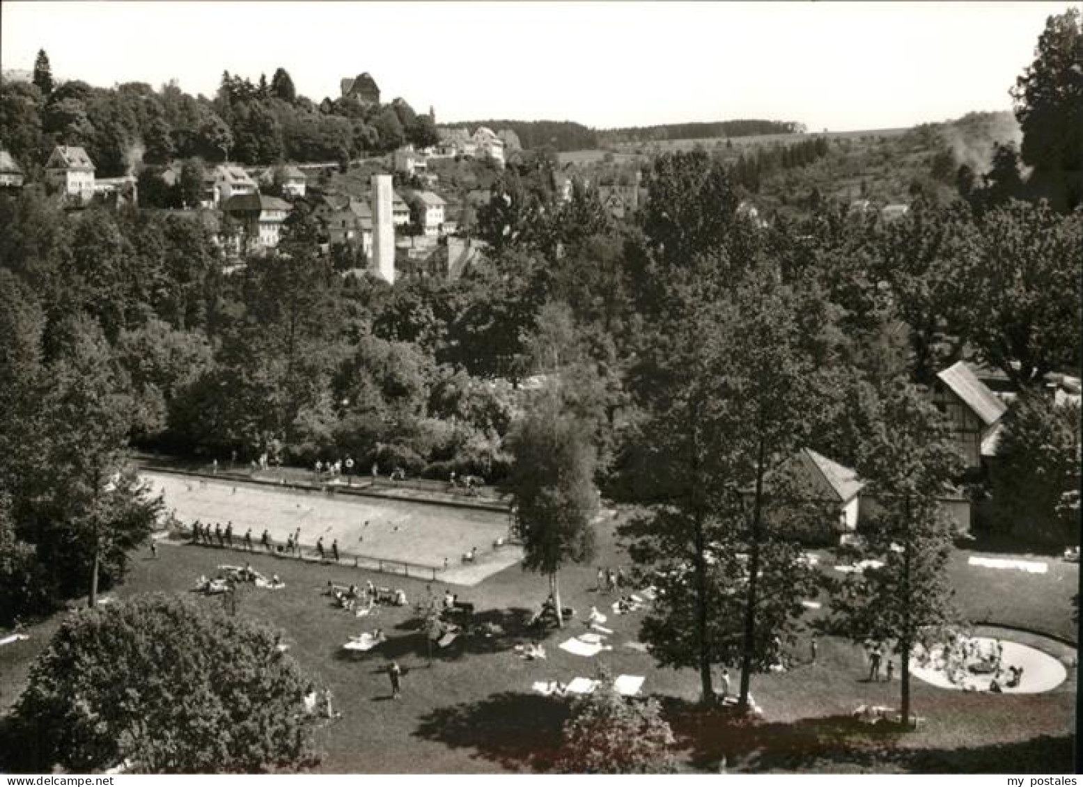 41209014 Altensteig Schwarzwald Schwimmbad Altensteig - Altensteig