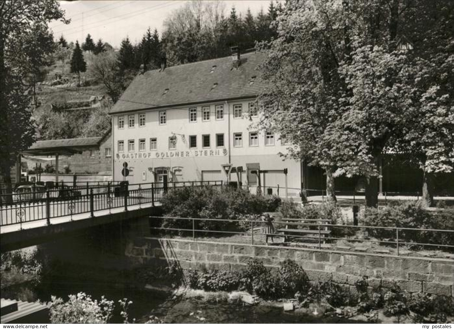 41209013 Altensteig Schwarzwald Pension Goldner Stern Altensteig - Altensteig