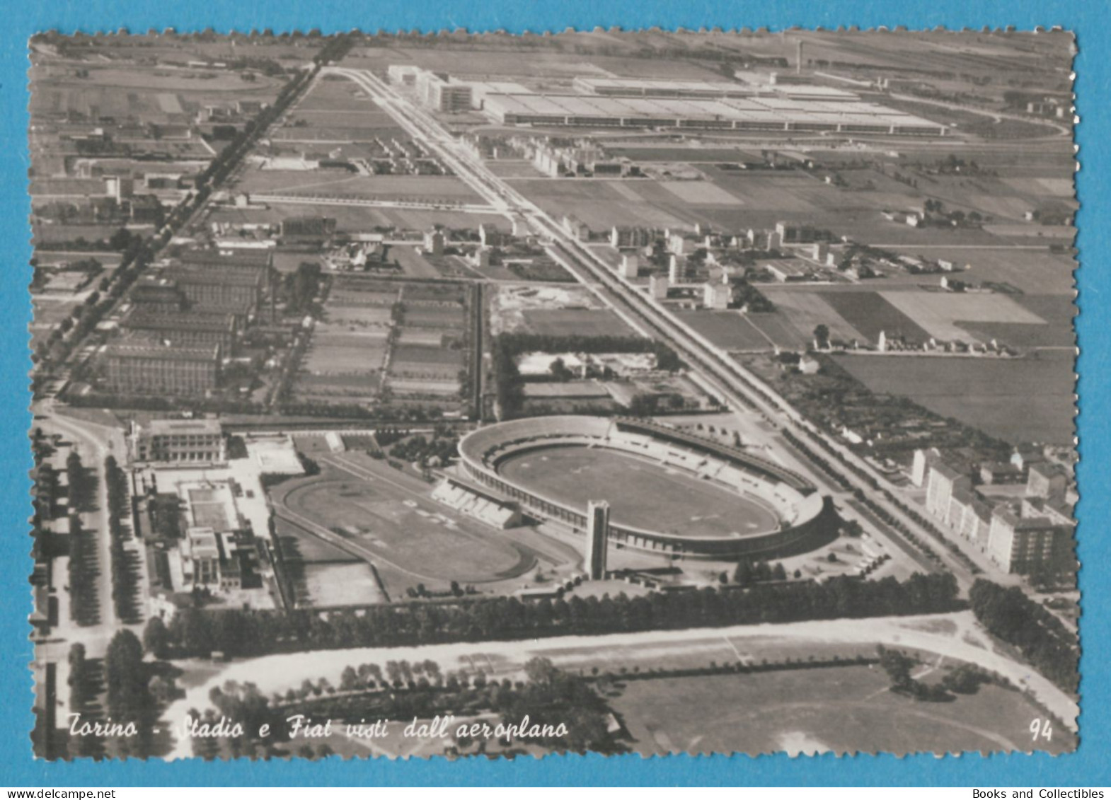 TORINO - Stadio E Fiat Visti Dall'aeroplano * 0384 - Stadia & Sportstructuren