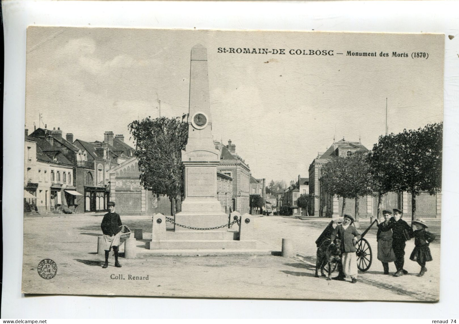 Saint Romain De Colbosc Monument Aux Morts - Saint Romain De Colbosc