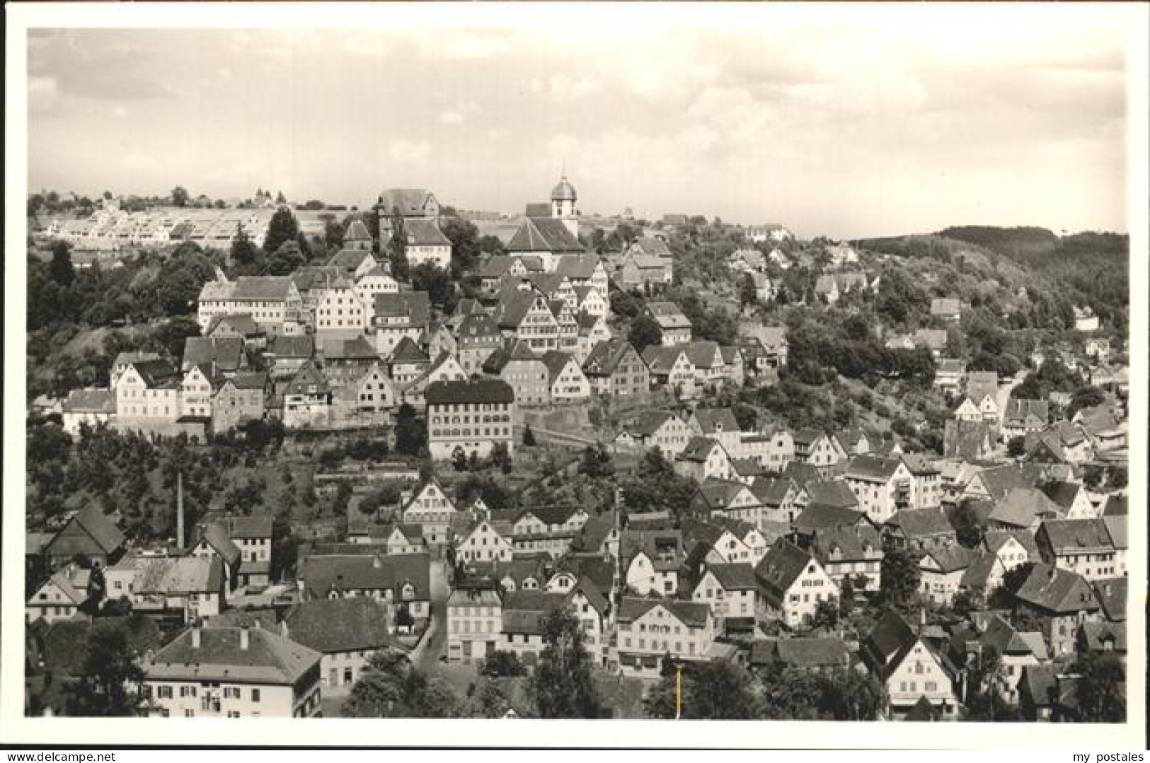 41208928 Altensteig Schwarzwald Gesamtansicht Altensteig - Altensteig