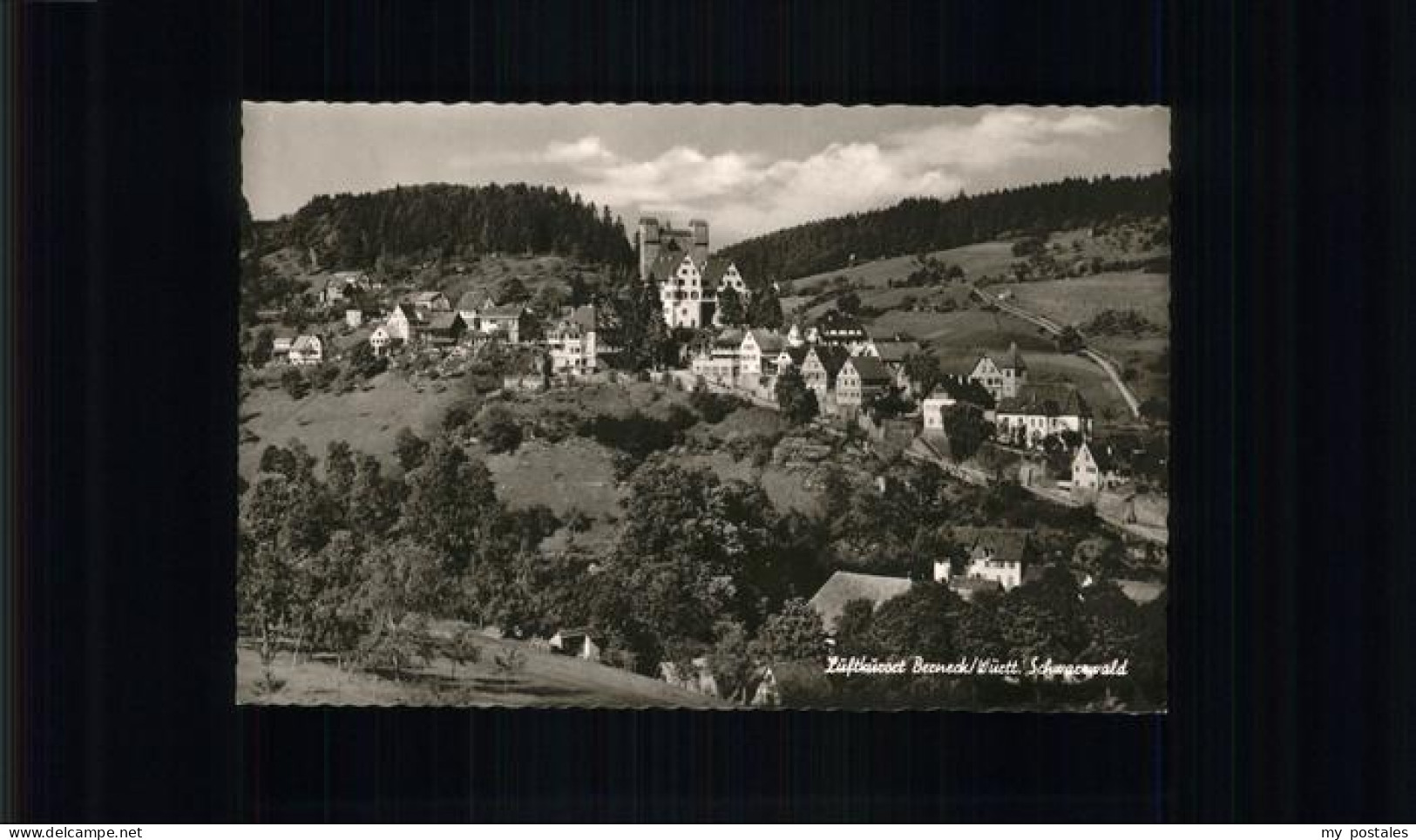 41208910 Berneck Altensteig Gesamtansicht Berneck - Altensteig