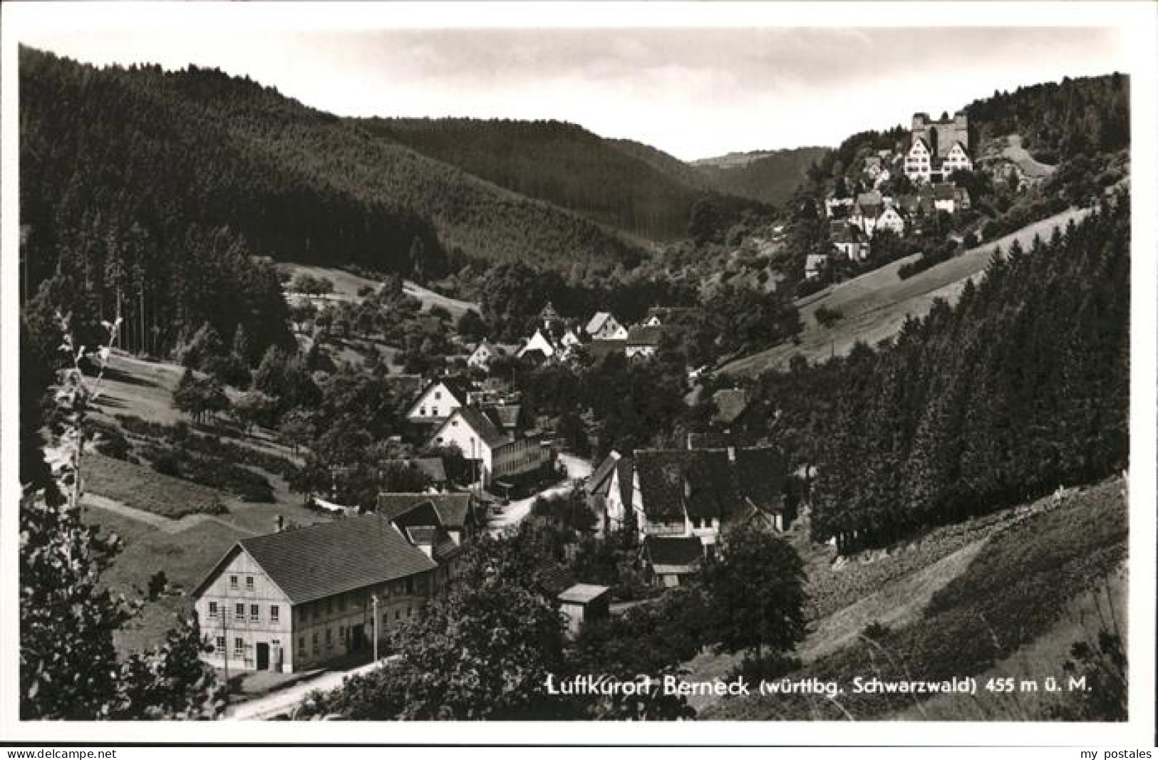 41208905 Berneck Altensteig Gesamtansicht Berneck - Altensteig