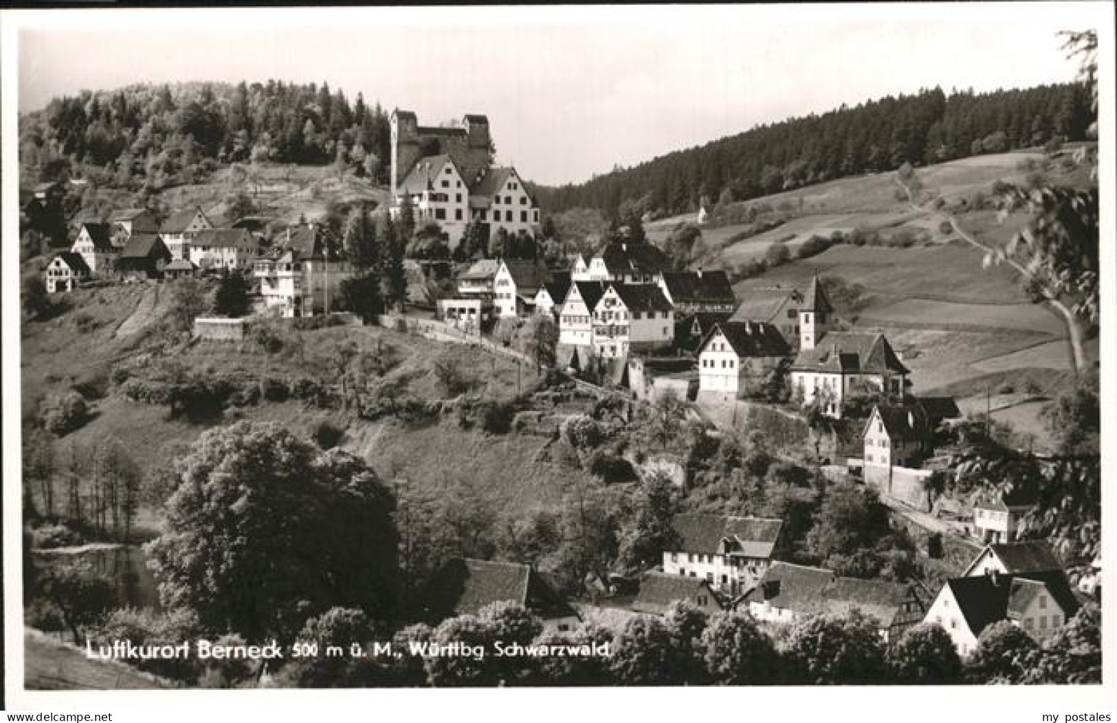 41208904 Berneck Altensteig Gesamtansicht Berneck - Altensteig