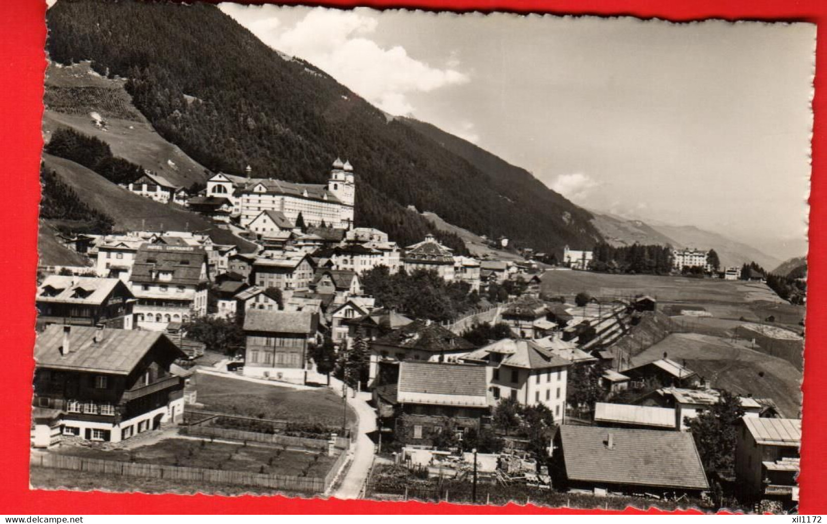 ZXJ-05 Disentis  Dorf  Gelaufen  Decurtins 540 - Disentis/Mustér