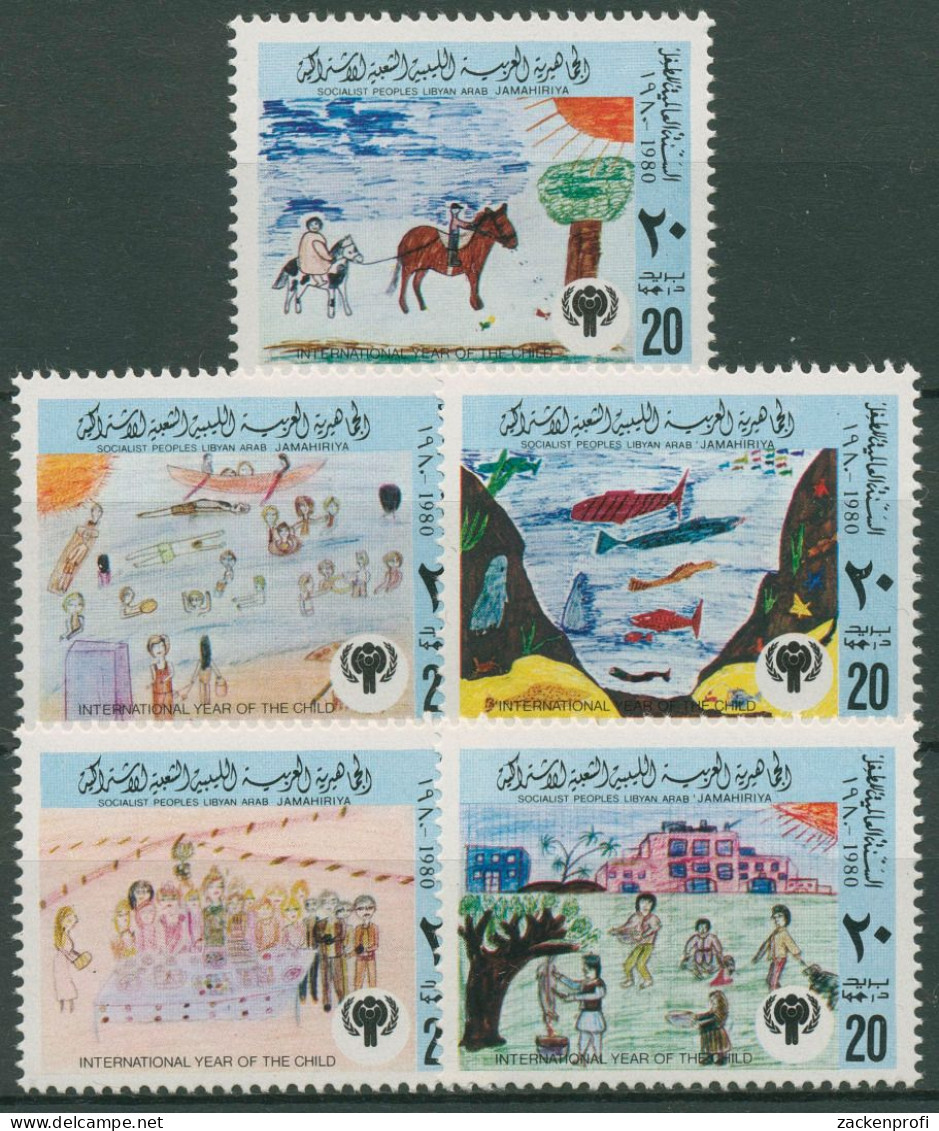 Libyen 1980 Tag Des Kindes Kinderzeichnungen 804/08 Postfrisch - Libye