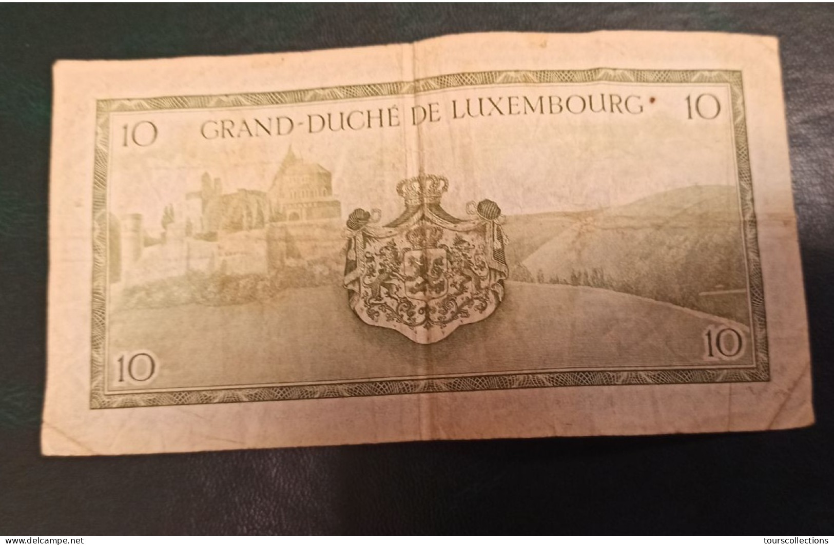LUXEMBOURG - BILLET De 10 Francs De 1954 - Usagé - Duchesse Charlotte - Luxemburg