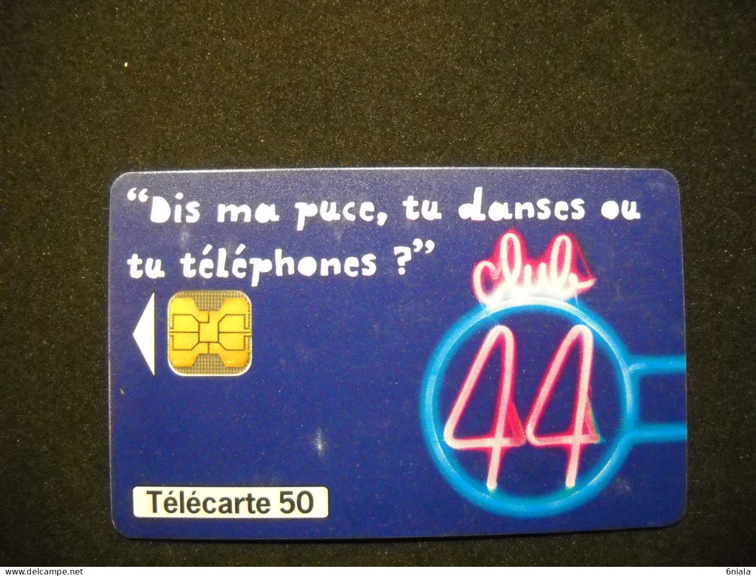 7692 Télécarte Collection  CLUB 44 FDJ LOTO FRANCAISE DES JEUX  ( 2.scans)  Carte Téléphonique - Juegos