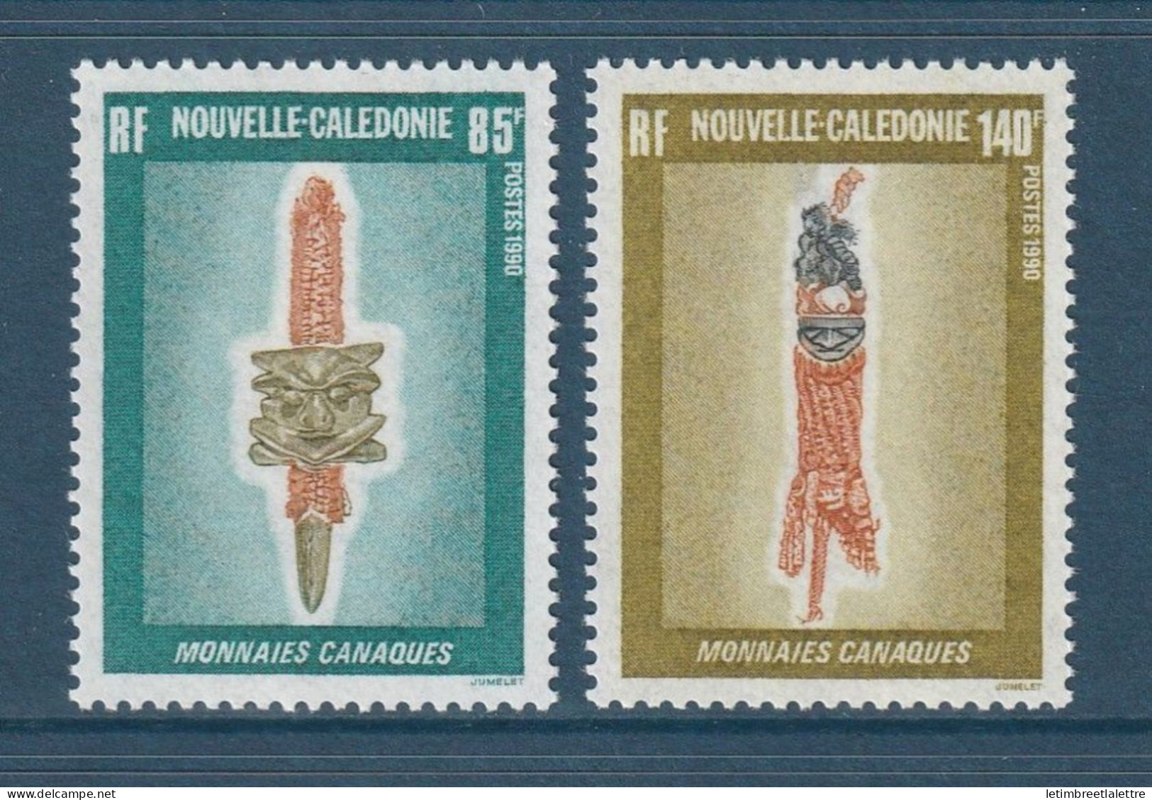 Nouvelle Calédonie - YT N° 592 Et 593 ** - Neuf Sans Charnière - 1990 - Nuovi