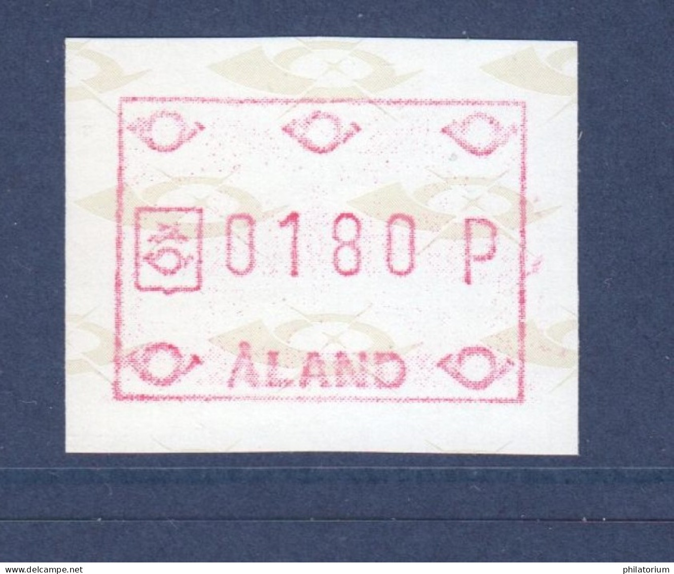 Aland, **, Yv D2 , Mi ATM 2, - Aland