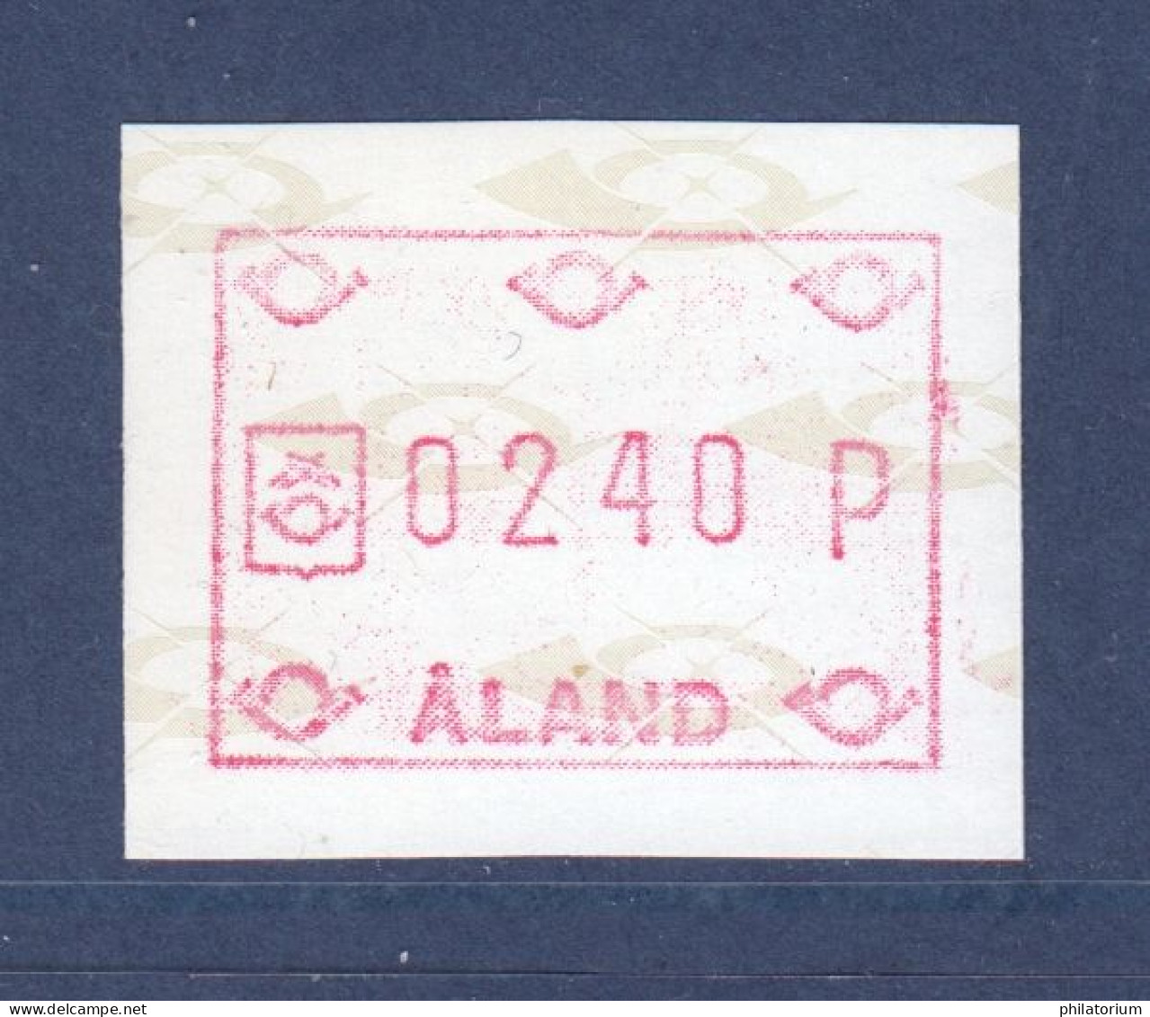 Aland, **, Yv D2 , Mi ATM 2, - Aland