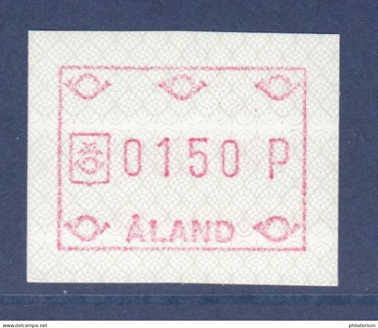 Aland, **, Yv D3 , Mi ATM 3, - Aland