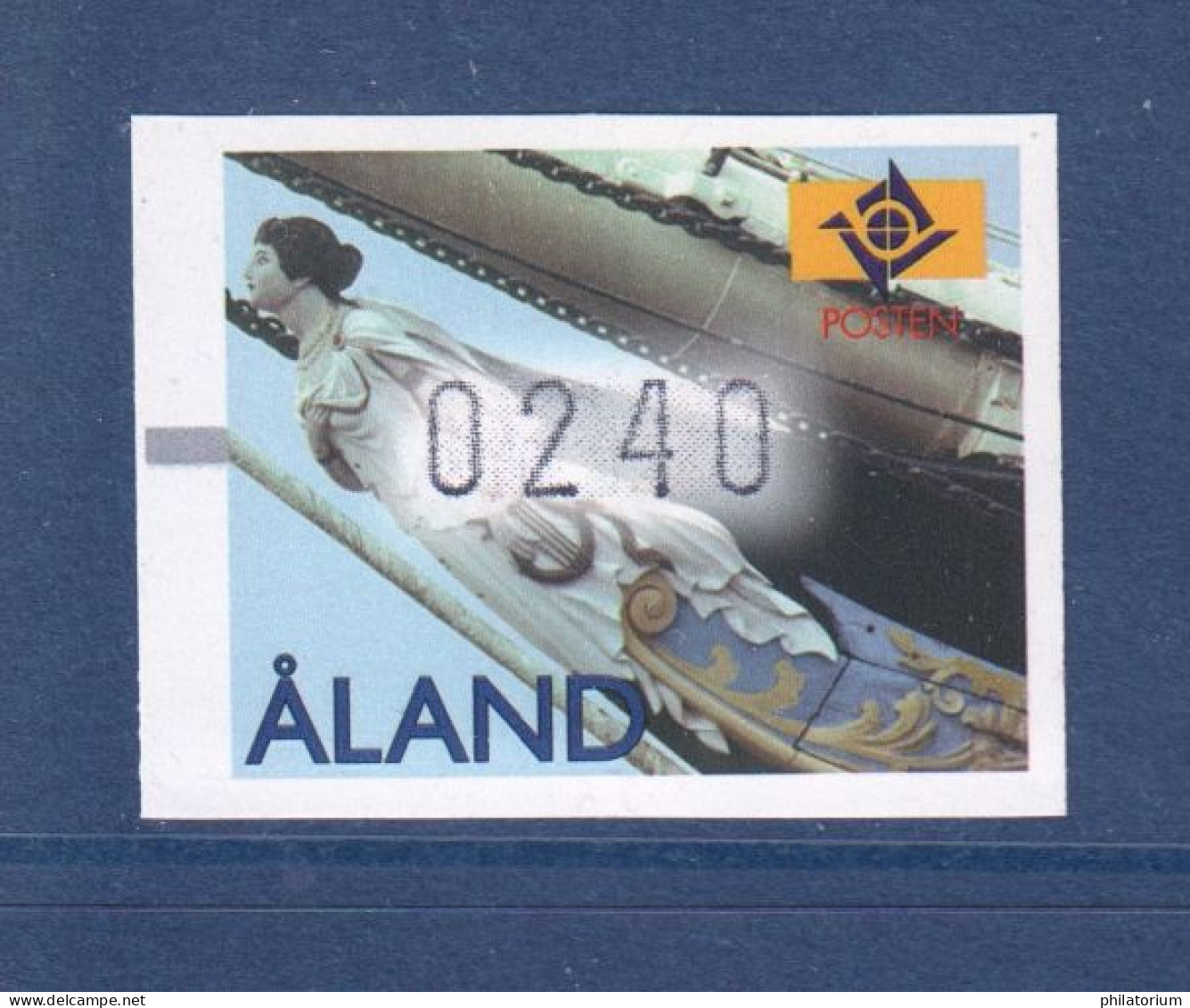 Aland, **, Yv D 7 , Mi ATM 8, - Aland