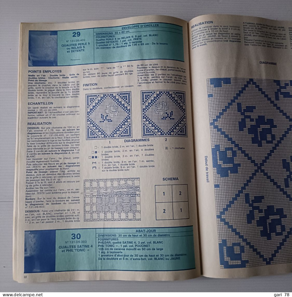 PHILDAR Déco N° 131 (en 1986) Napperons / Rideaux Brise-bise / Couvre Lits / Nappes - Mode