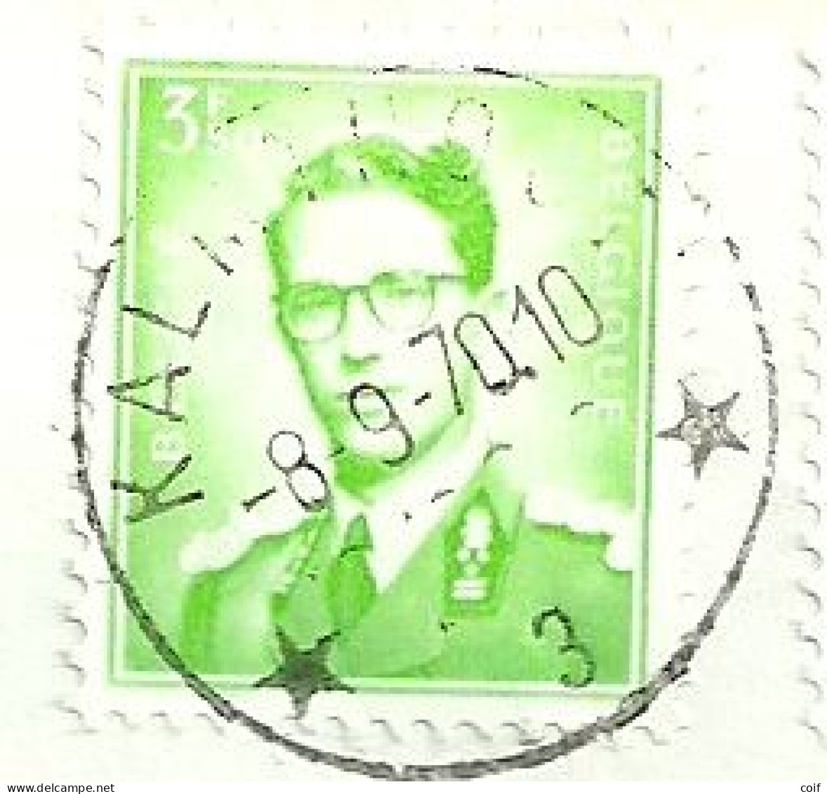 848a+1029+1068 Op Brief Aangetekend Sterstempel (Relais) * KALMTHOUT 3 *  Met Aantekenstrookje KALMTHOUT 1 - 1953-1972 Brillen