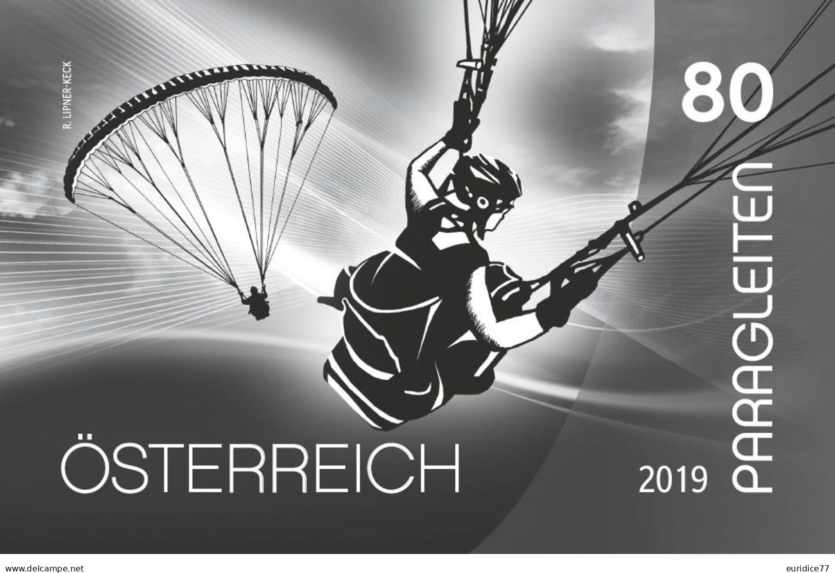 Austria 2019 - Sport And Air Black Print Mnh** - Ensayos & Reimpresiones