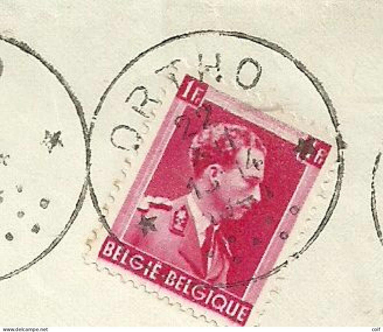 528+572 Op Brief Aangetekend Sterstempel (Relais) * ORTHO* - 1936-1951 Poortman