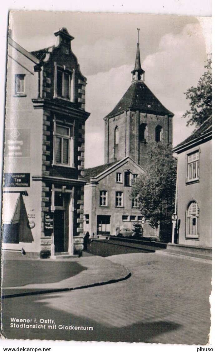 D-16685  WEENER : Stadtansicht Mit Glockenturm - Leer