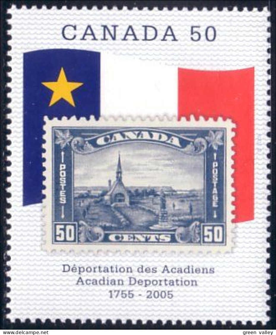 Canada Acadiens MNH ** Neuf SC (C21-19a) - Neufs