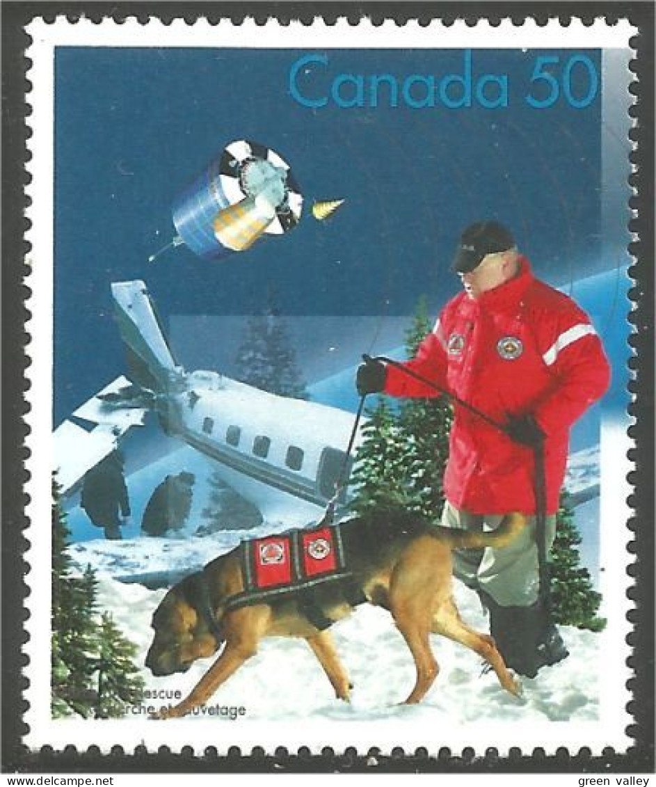 Canada Chien Dog Hund Airplane Avion Flugzeug Aero Secourisme Rescue MNH ** Neuf SC (c21-11a) - Unused Stamps