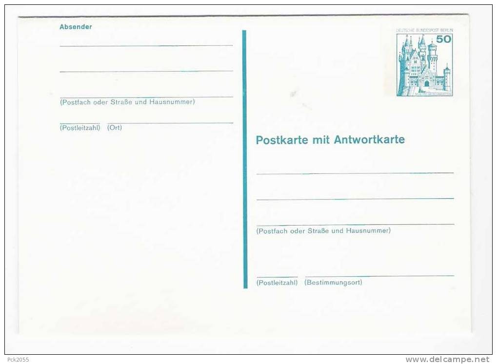 Berlin Ganzsache Michel P 112 Mit Antwortkarte Ungebraucht (d 10 ) - Postales - Nuevos