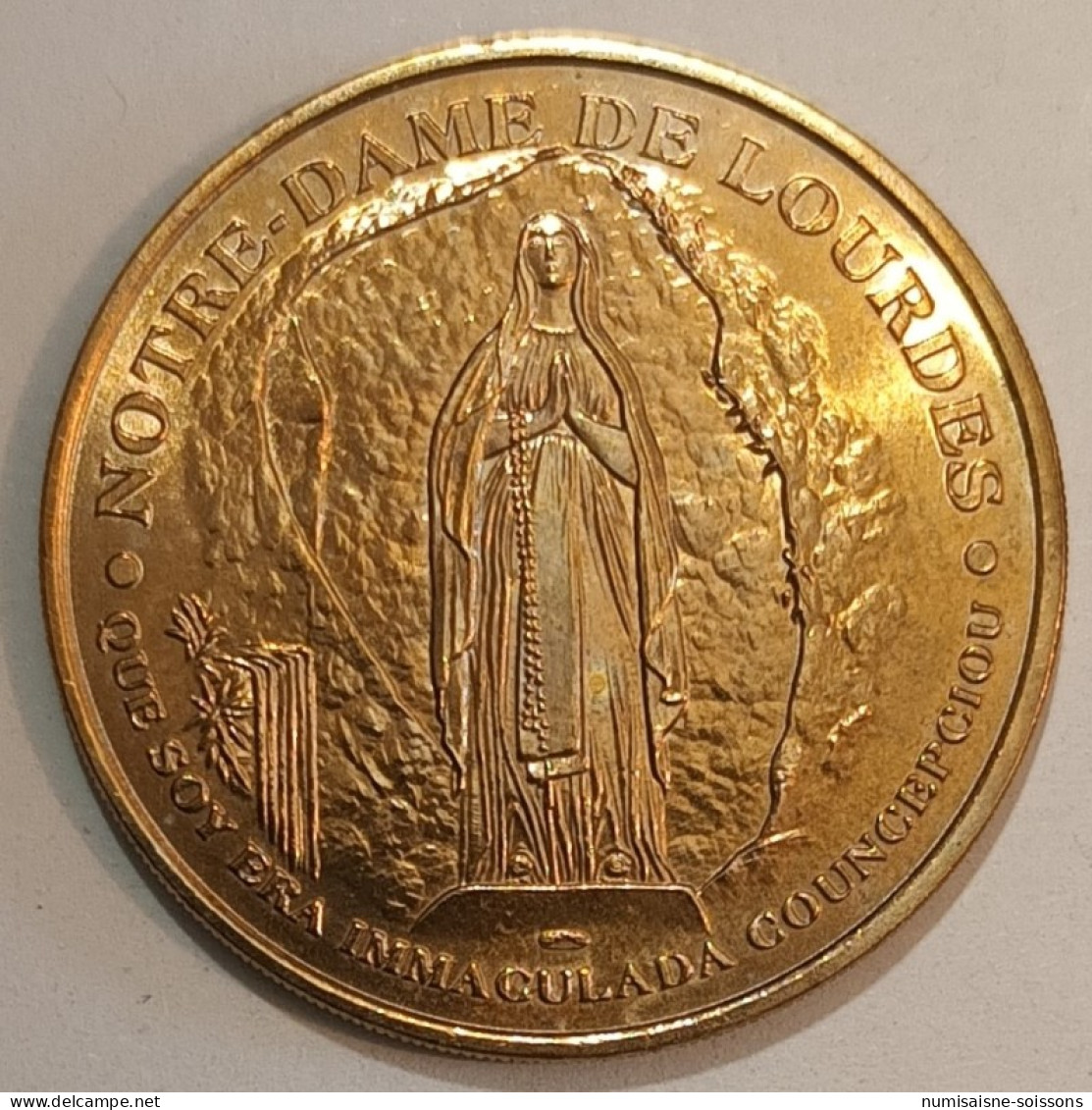 65 - LOURDES - NOTRE DAME - JUBILAEUM A.D. 2000 - Monnaie De Paris - Non-datés