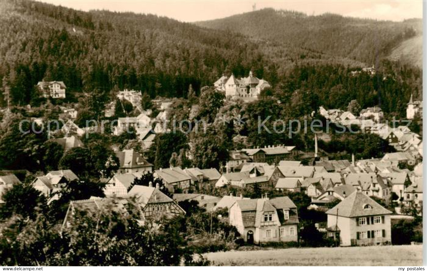 73841535 Elgersburg Panorama Mit Hoher Warte Elgersburg - Elgersburg