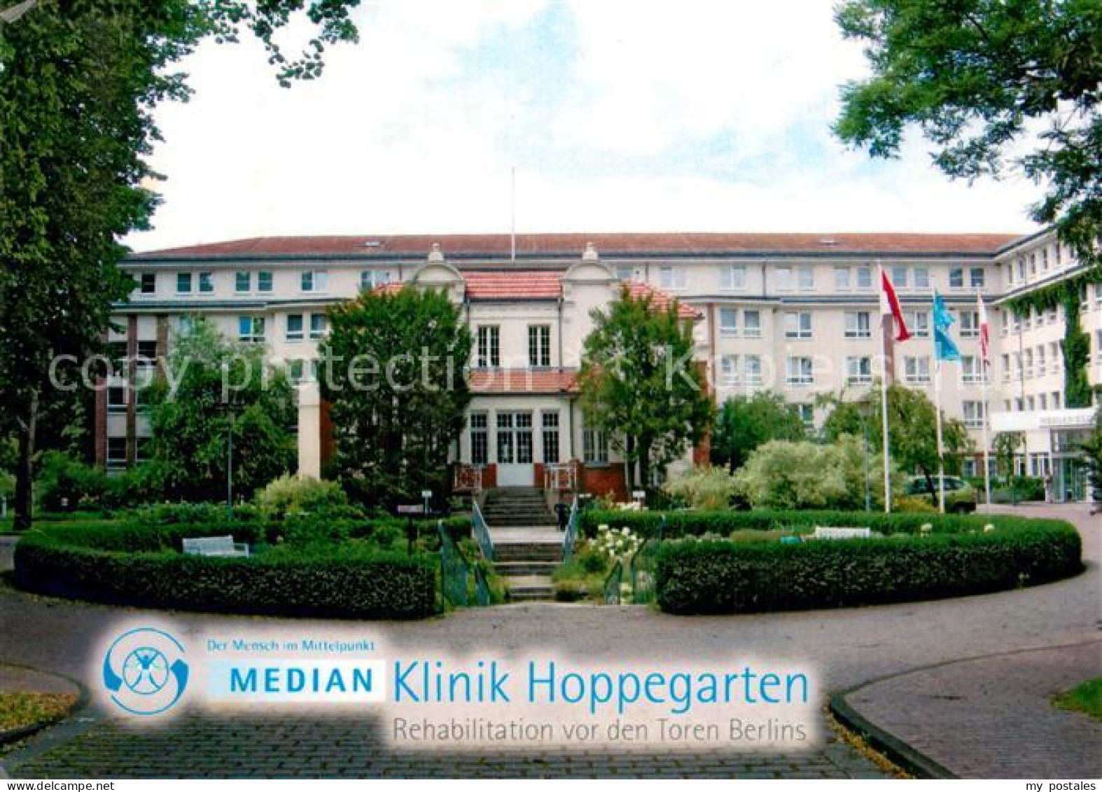 73768915 Hoppegarten Median Klinik Rehabilitationsklinik Eingang Hoppegarten - Dahlwitz-Hoppegarten