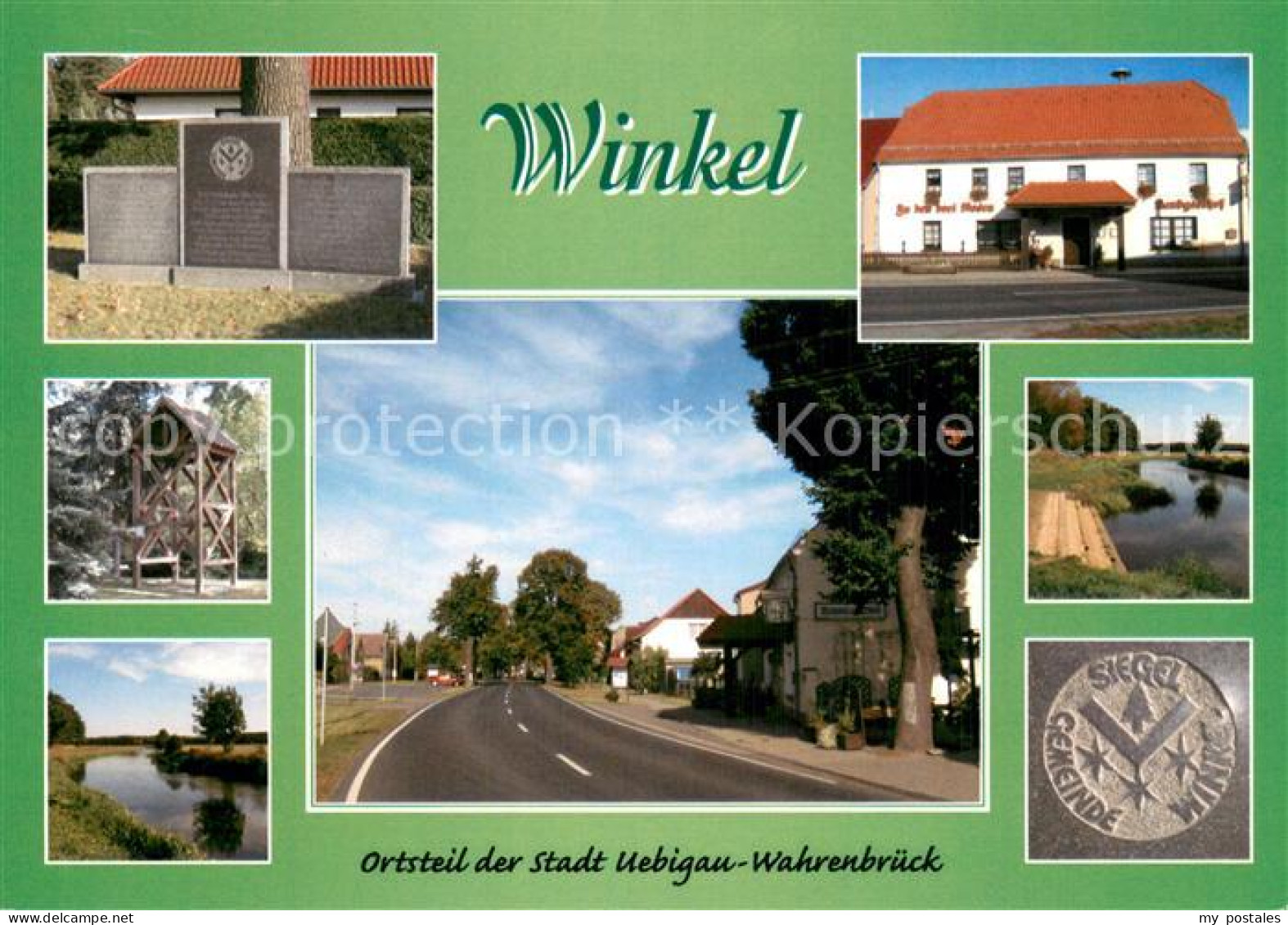 73768894 Winkel Bad Liebenwerda Teilansichten Hotel Gasthof Gedenktafel Landscha - Wahrenbrück