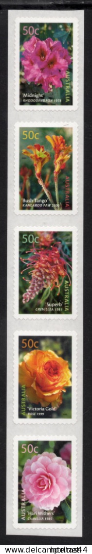 AUSTRALIA 2003 " AUSTRALIAN HORTICULTURE (BLOOMS) "  STRIP MNH. - Ungebraucht