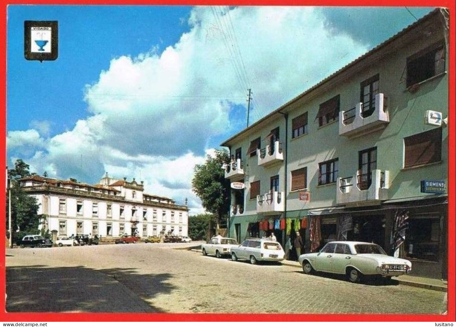 Vidago - Largo Miguel De Carvalho - Cars Voitures Opel Taunus Portugal - Vila Real