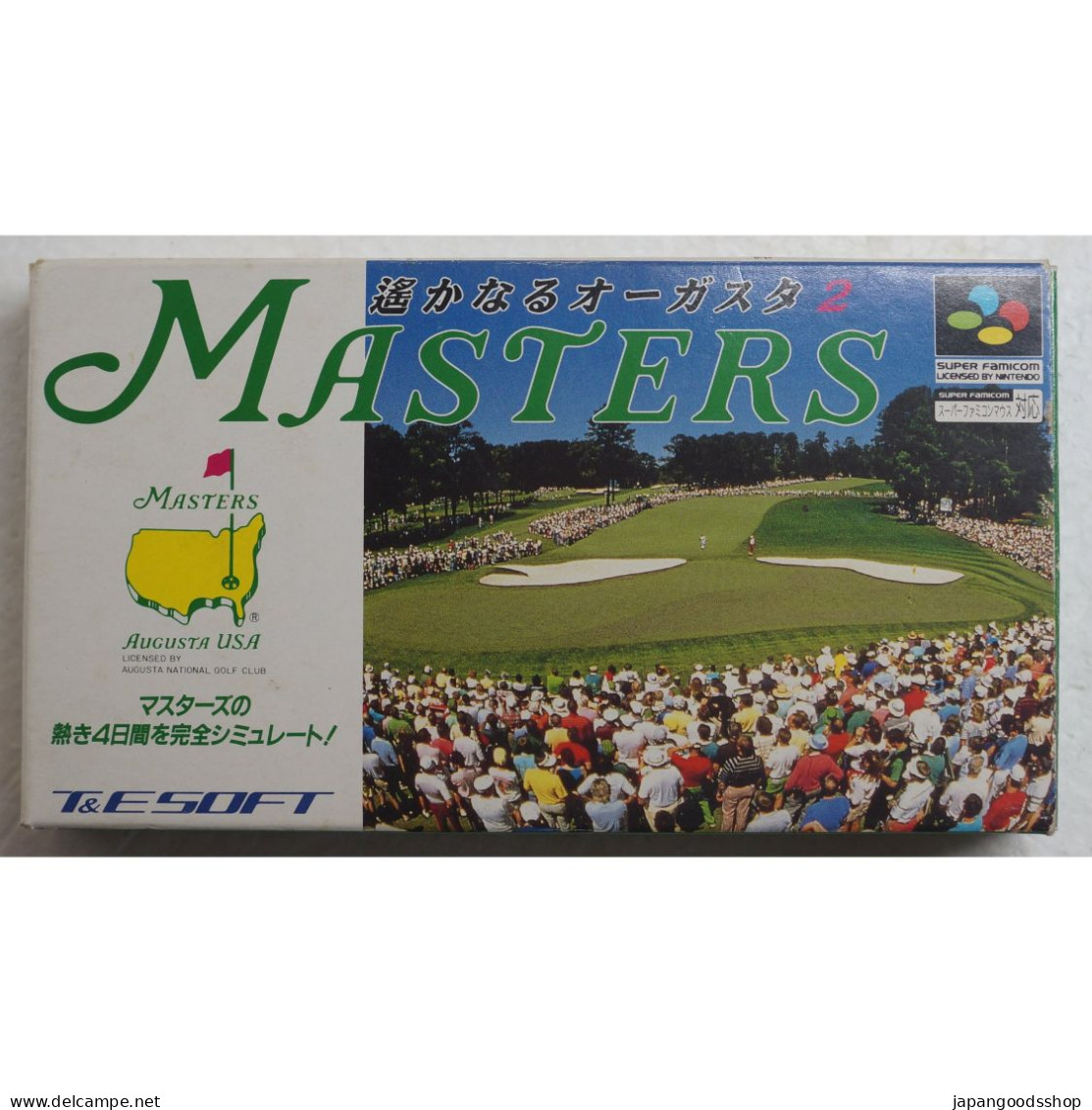 Super Famicom Harukanaru Augusta 2 Masters Golf SHVC-O2 - Super Famicom