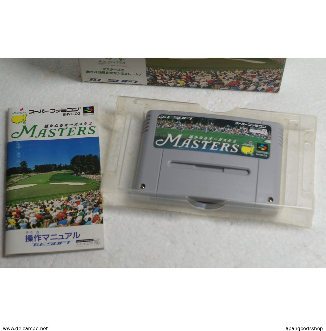 Super Famicom Harukanaru Augusta 2 Masters Golf SHVC-O2 - Super Famicom