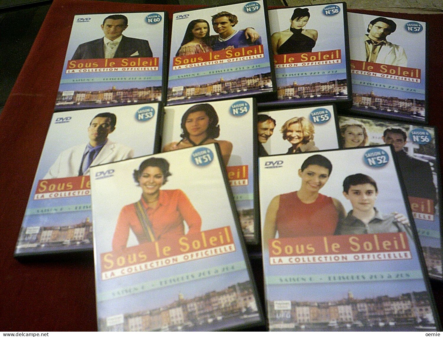 SOUS LE SOLEIL  SAISON 6 COFFRET 10 DVD EPISODES DE 201  A  240 //  40  FOIS 52 MIN ENVIRON - Collezioni & Lotti