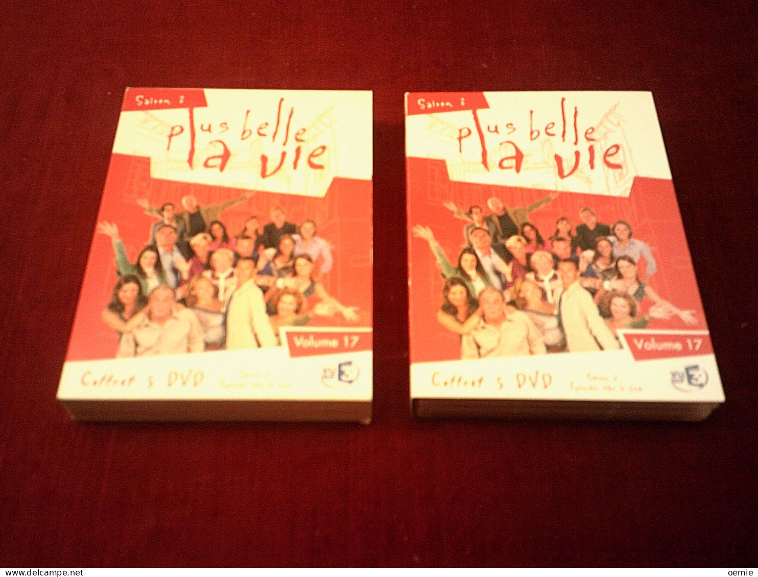 PLUS BELLE LA VIE SAISON 2 COFFRET 5 DVD EPISODES DE  481 A  510  //  30 FOIS 26 MIN ENVIRON - Colecciones & Series