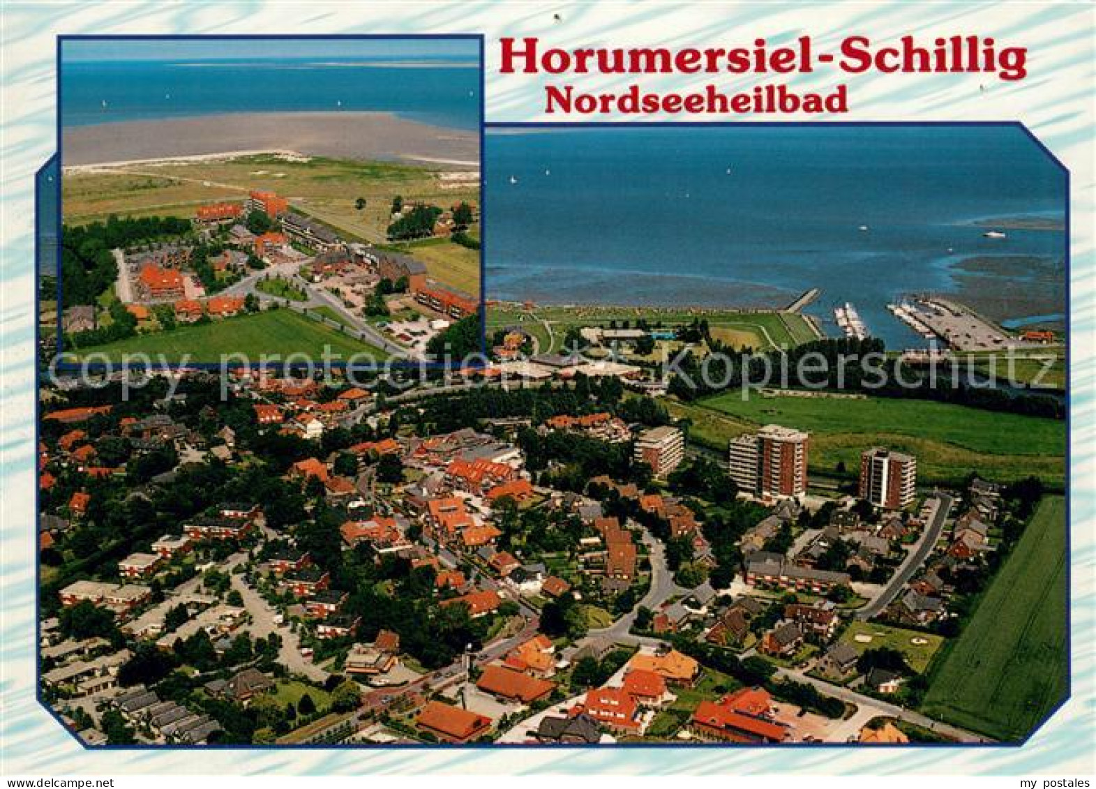 73629398 Schillig Nordseeheilbad Fliegeraufnahme Schillig - Wangerland