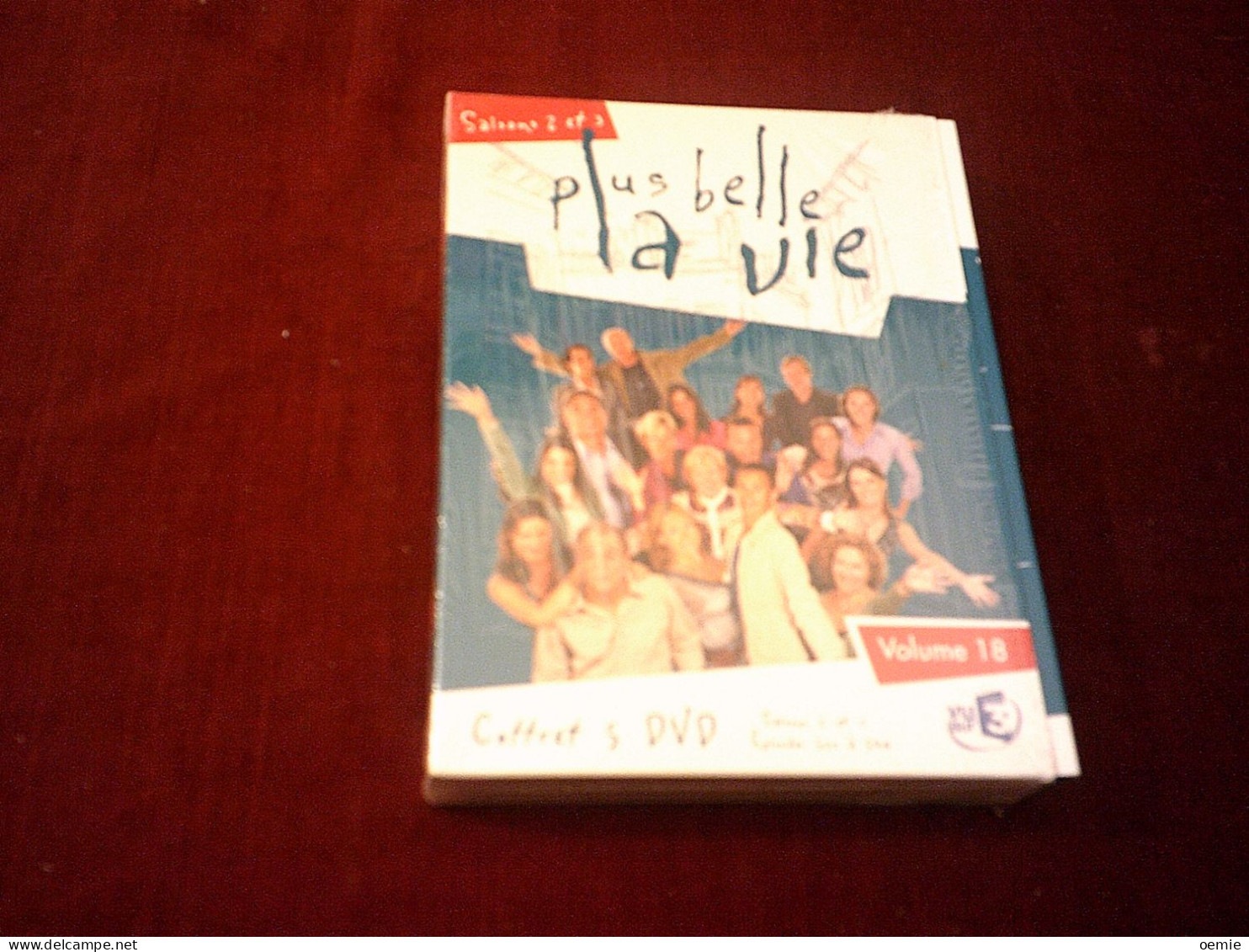 PLUS BELLE LA VIE SAISON 2 & 3 COFFRET 5 DVD EPISODES DE  511 A  540  //  30 FOIS 26 MIN ENVIRON - Colecciones & Series