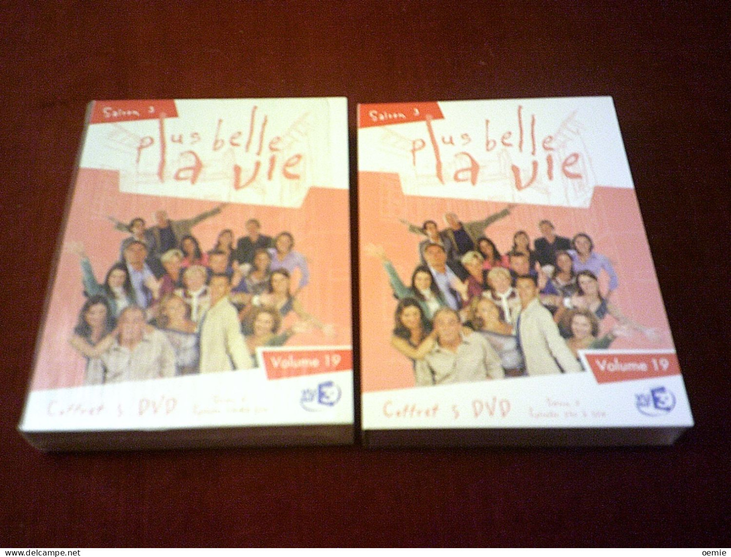 PLUS BELLE LA VIE SAISON 3 COFFRET 5 DVD EPISODES DE  541 A  570  //  30 FOIS 26 MIN ENVIRON - Colecciones & Series