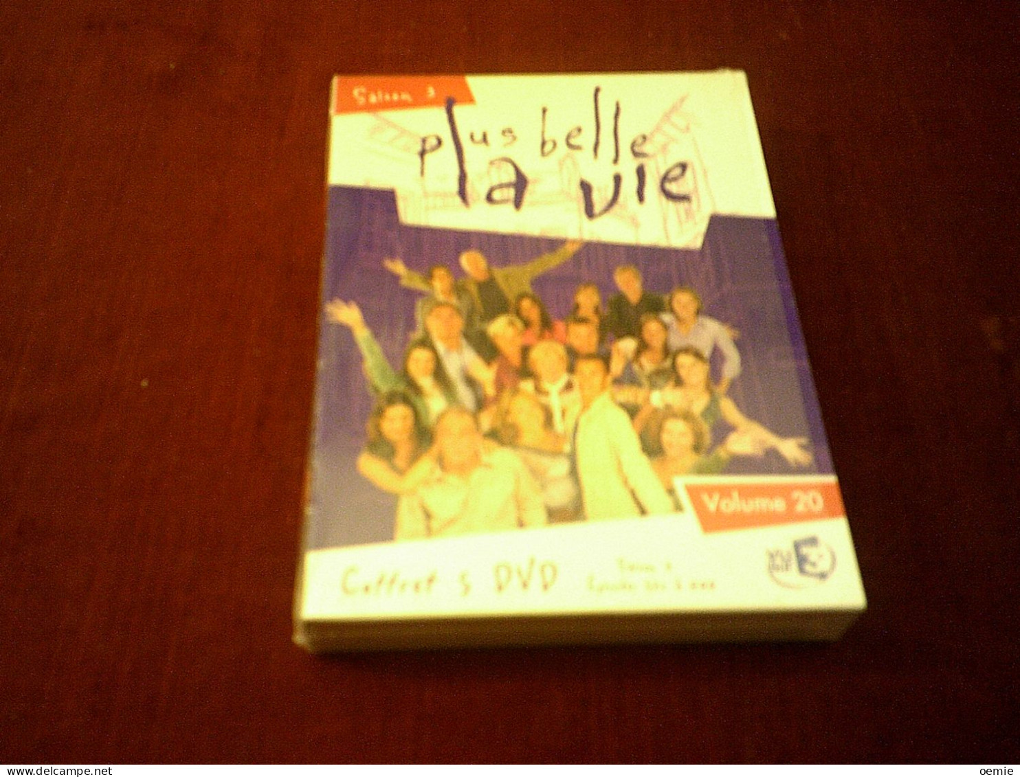 PLUS BELLE LA VIE SAISON 3 COFFRET 5 DVD EPISODES DE  571 A  600  //  30 FOIS 26 MIN ENVIRON - Collezioni & Lotti